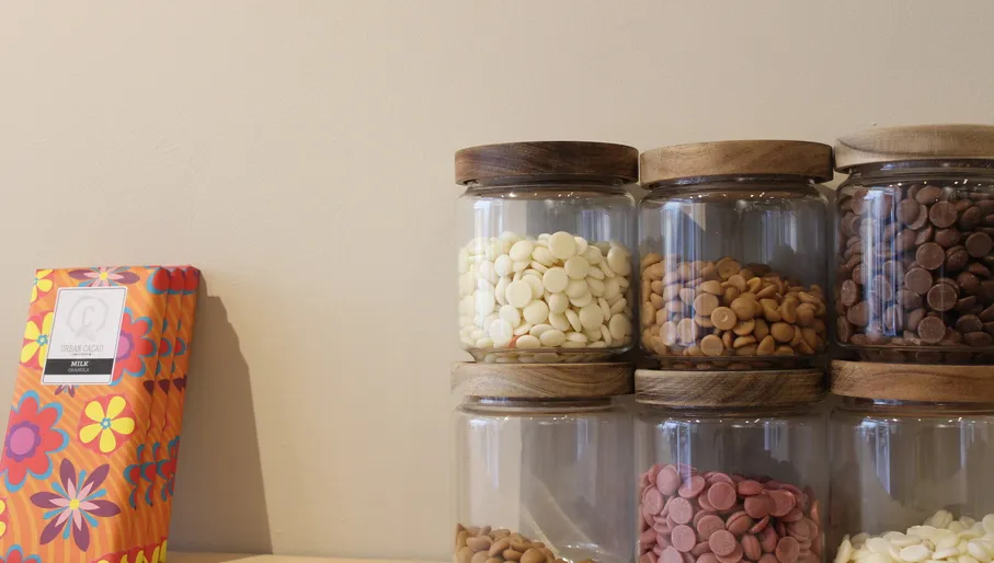 Urban Cacao products on the Negen Straatjes