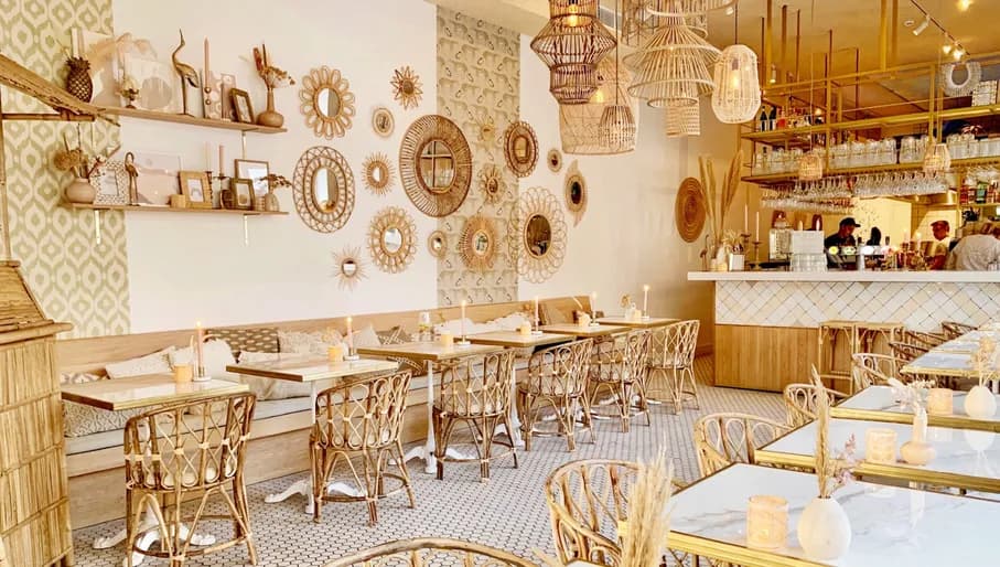 Bam Boa restaurant interior