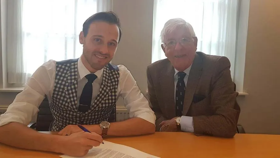 Niels Baay, founder of Nxus, with his father Hendrik 5 years ago founding Nxus