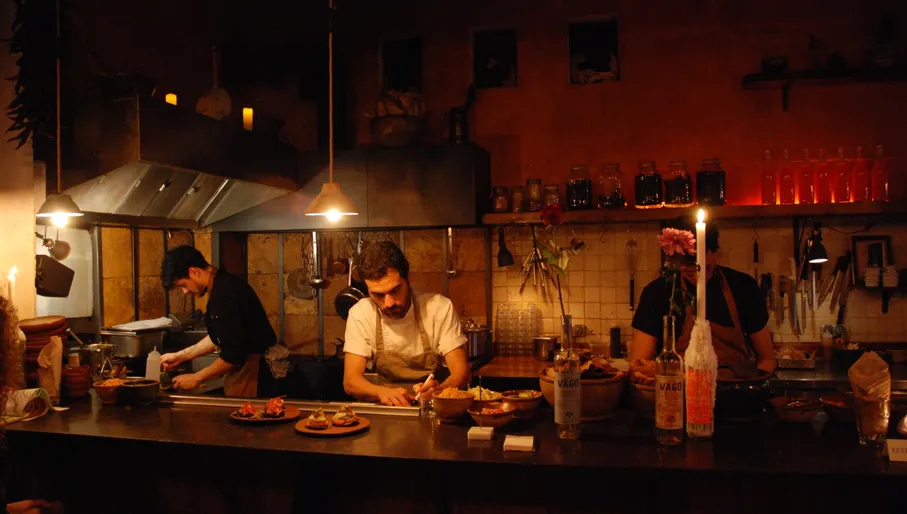 Coba taqueria kitchen