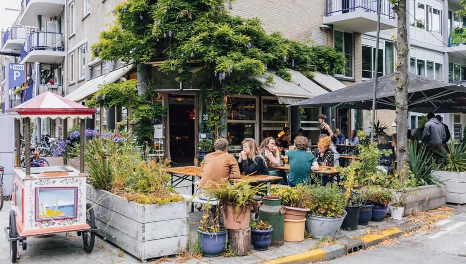 Mana Mana restaurant exterior and terrace