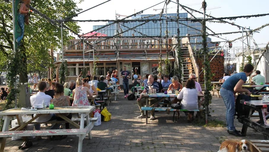 Hanneke's Boom terrace at the Marineterrein