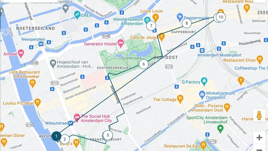 Wandelroute over Islam in Amsterdam