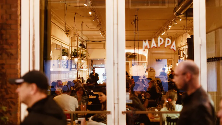 MAPPA restaurant people eating