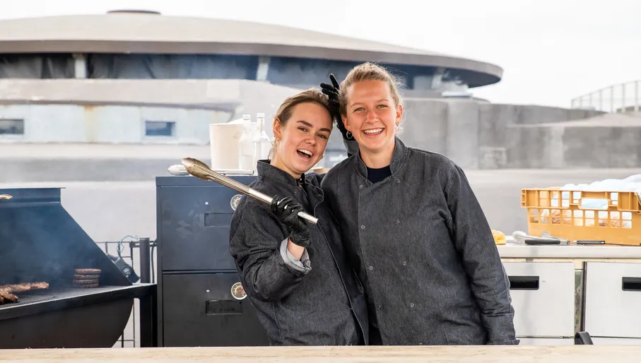 Proef Pampus bij Fort Pampus