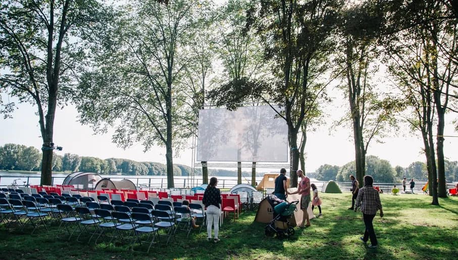 West Beach film festival at Sloterplas during 24H Nieuw-West.