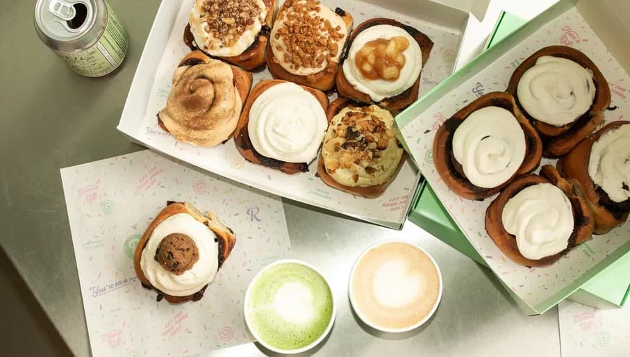 Vegan pastries at Have a Roll vegan bakery