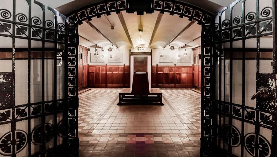 Sherlocked escape room interior