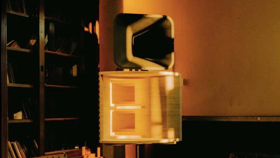 Sound system and interiors of murmur listening vinyl bar