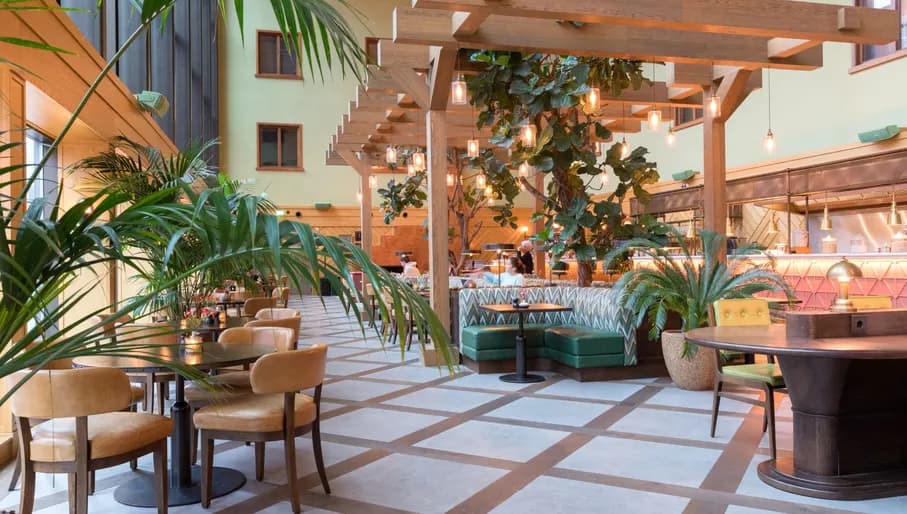 Vessel restaurant interior