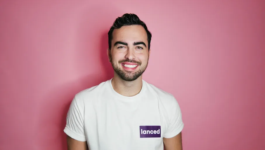 Portrait of Wouter Vertogen, founder of Lanced. FoundersFridays hero.