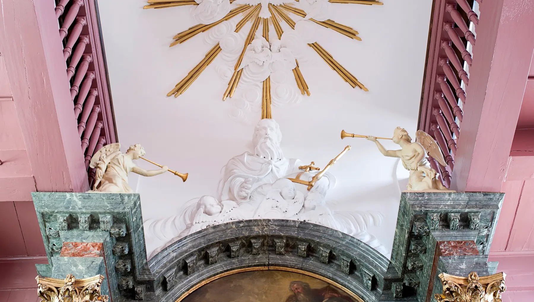 Ons Lieve Heer op Solder - Plafond zolderkerk