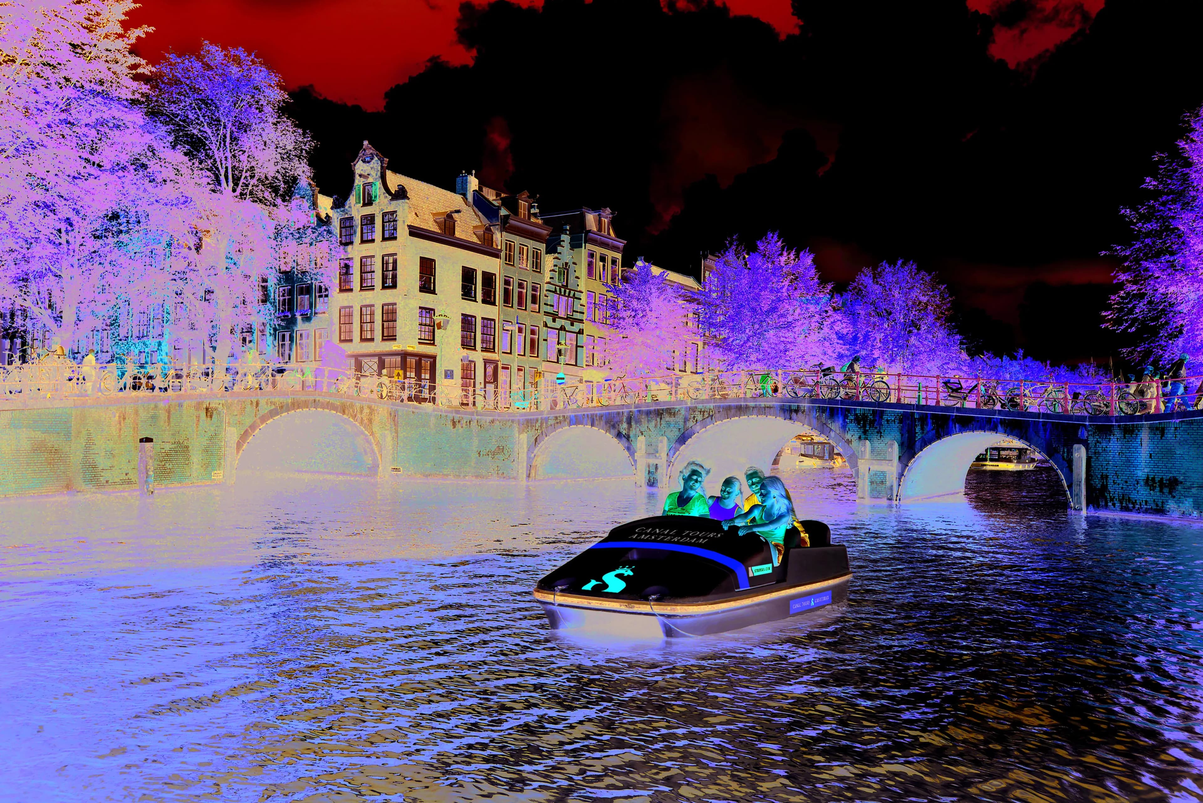 Waterfietsen Amsterdam