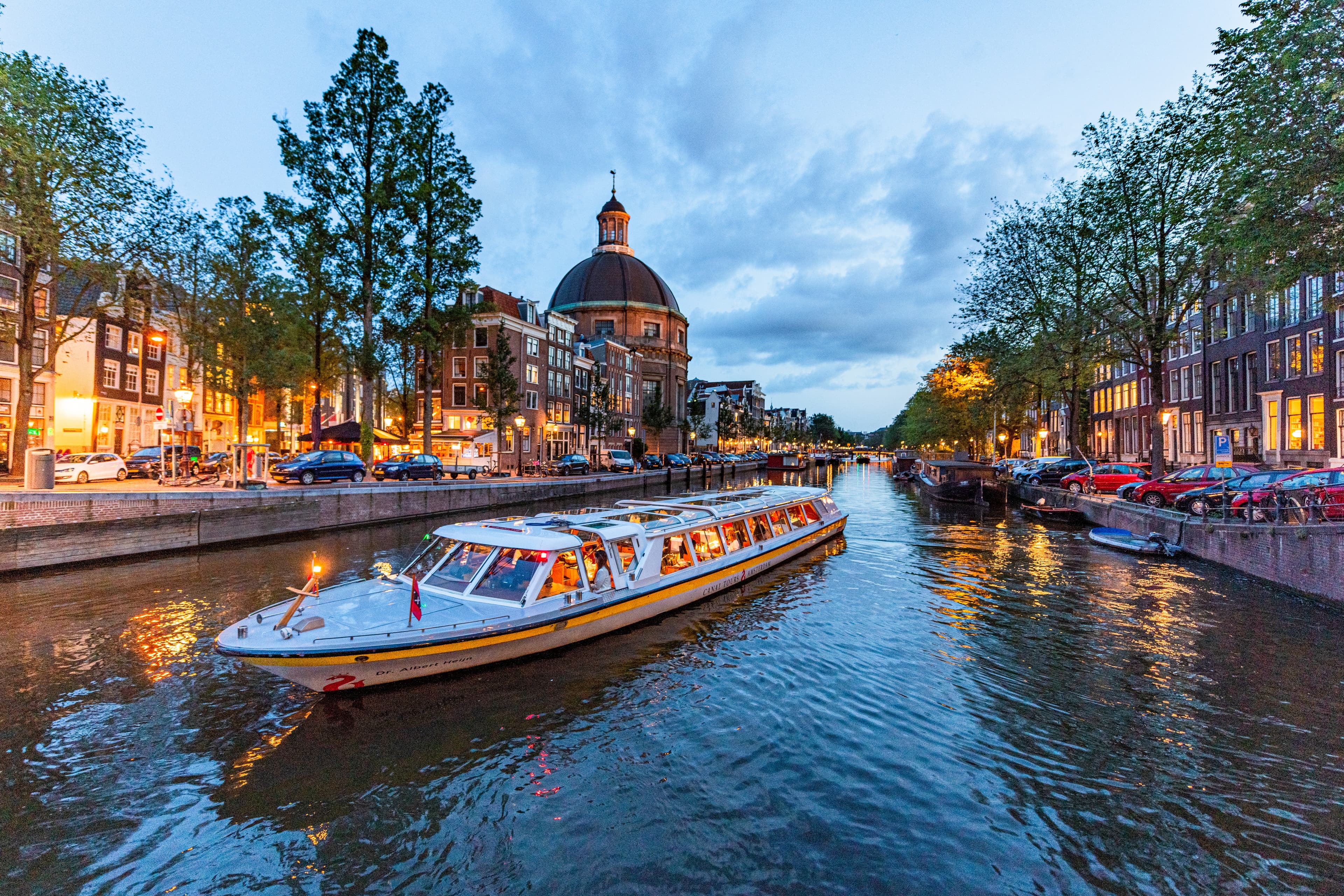 Canal Cruise through Amsterdam with Cheese & Wine