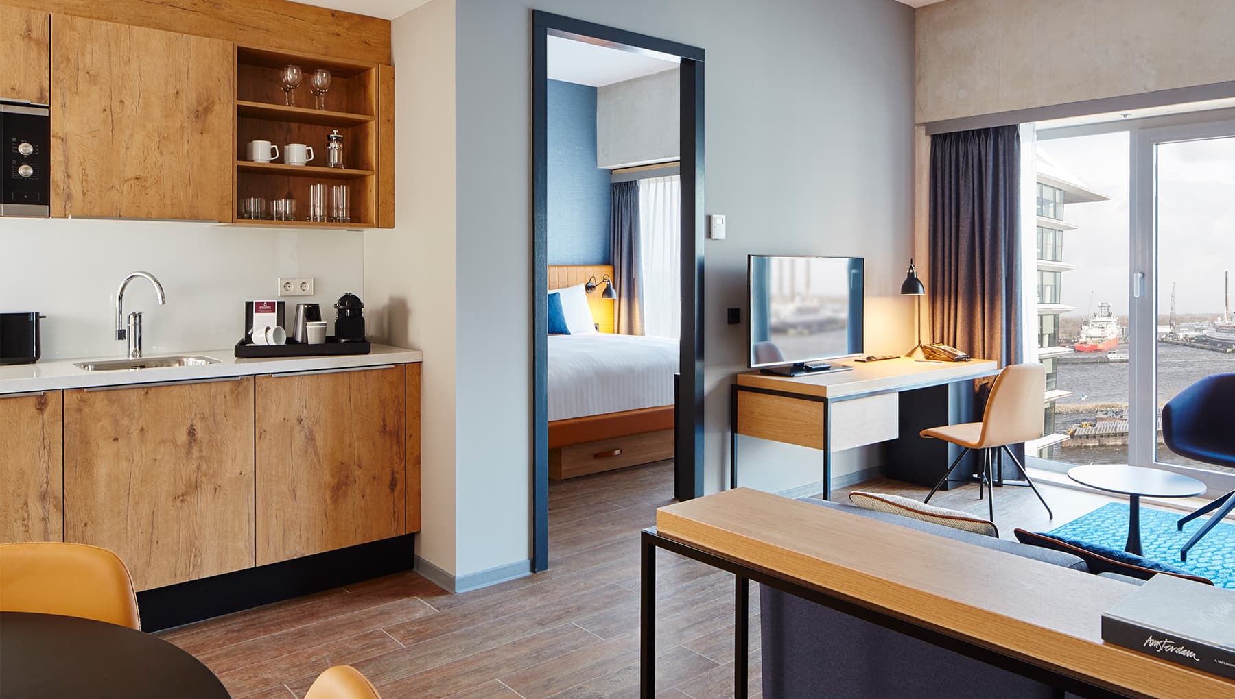 One Bedroom Suite Kitchen