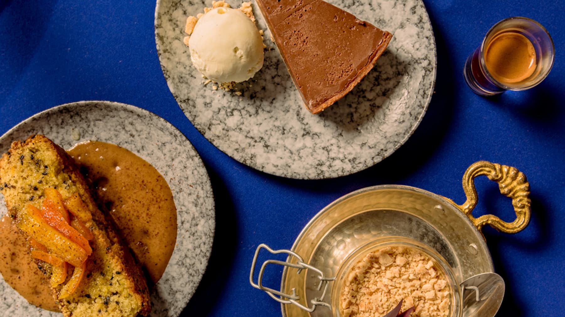 Deserts bij Café Mozaïek