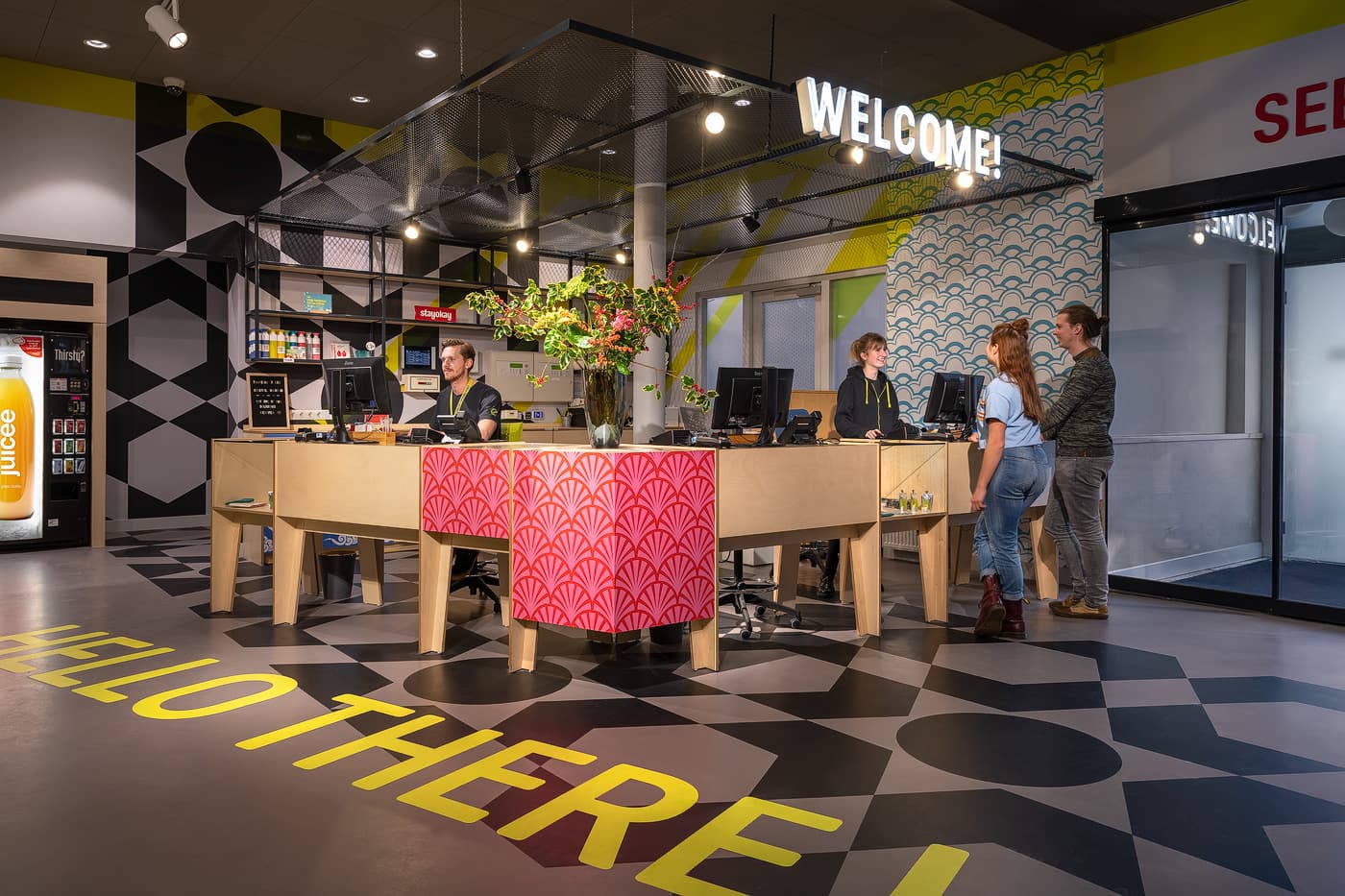 Stayokay Amsterdam Oost - reception