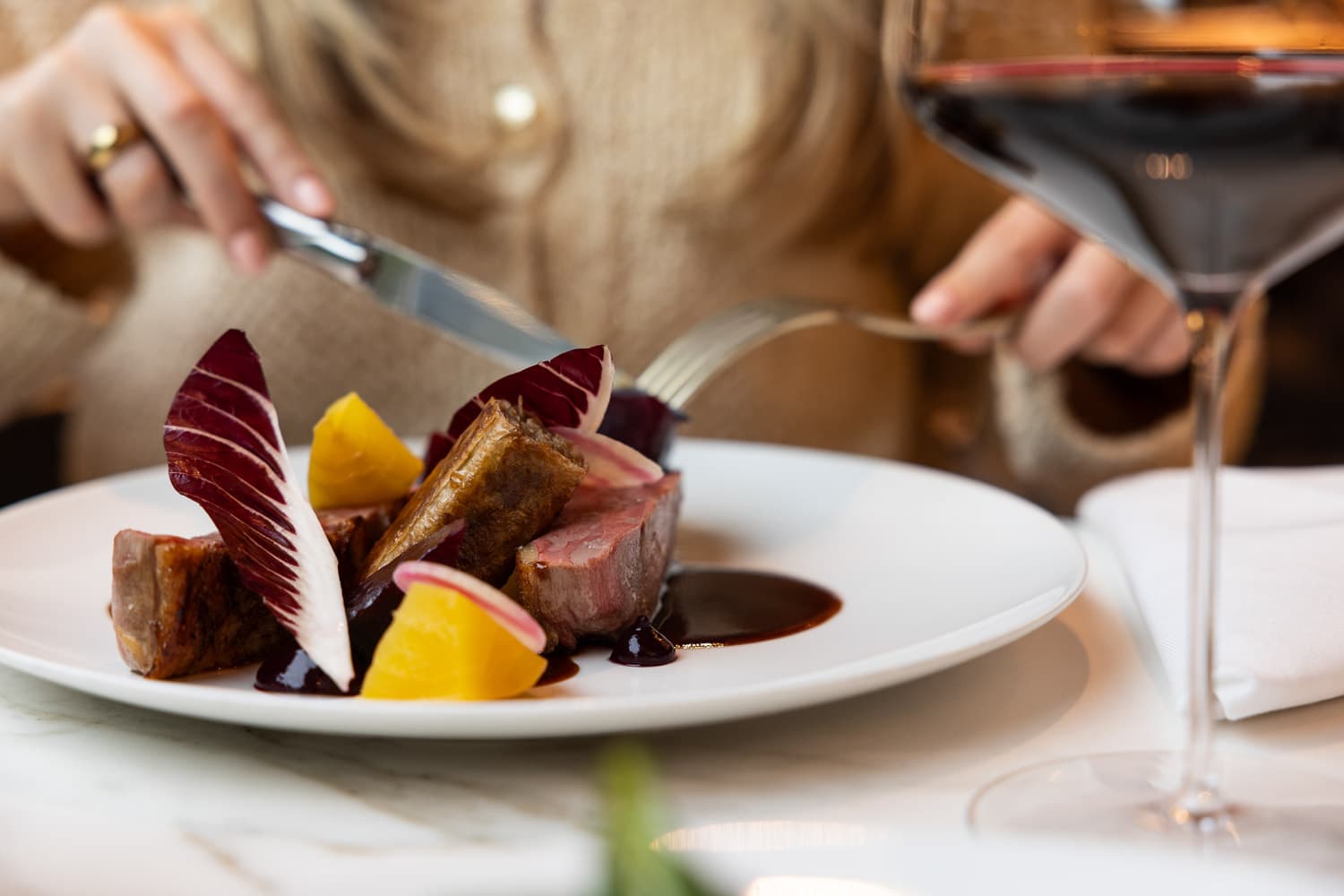 Gerecht in Spring Cafe Brasserie