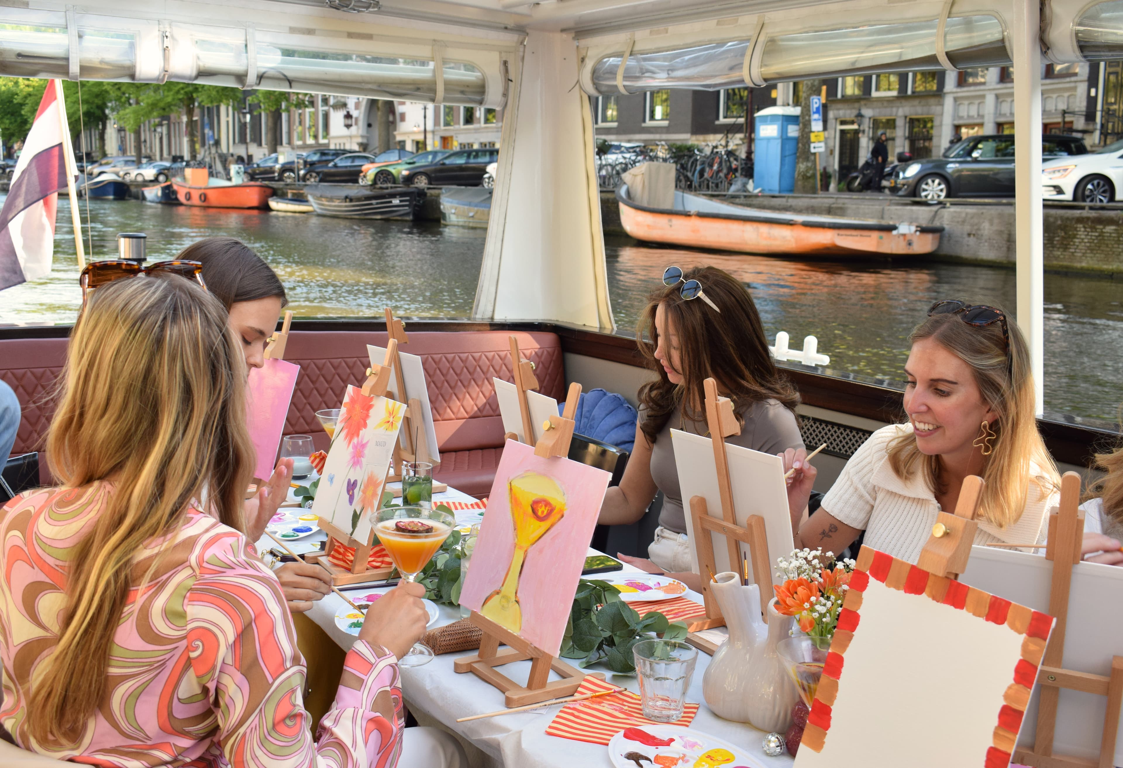 Smidtje Luxury Cruises - Sip, Paint & Sail