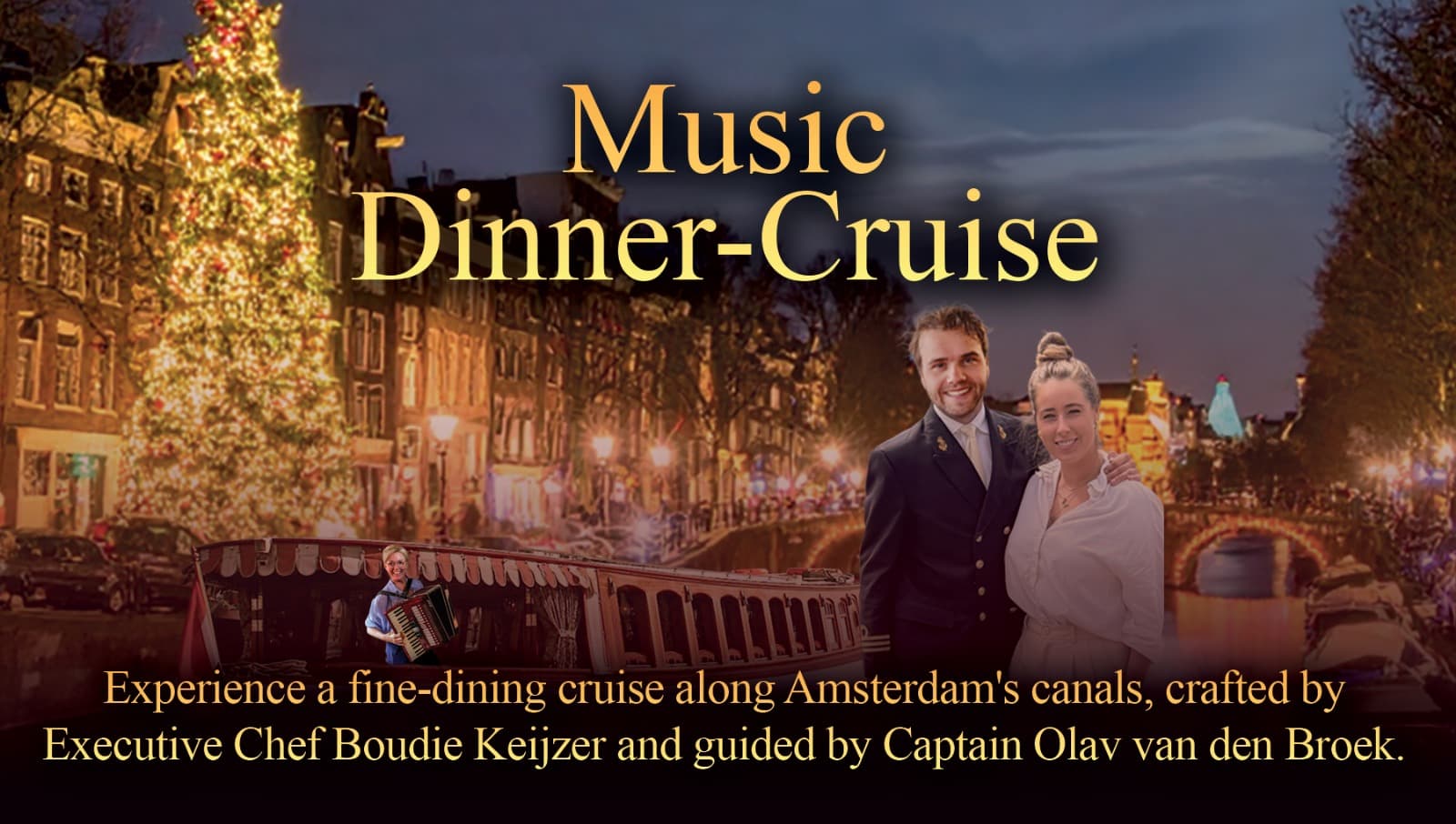 Music Dinner-Cruise Soeverein