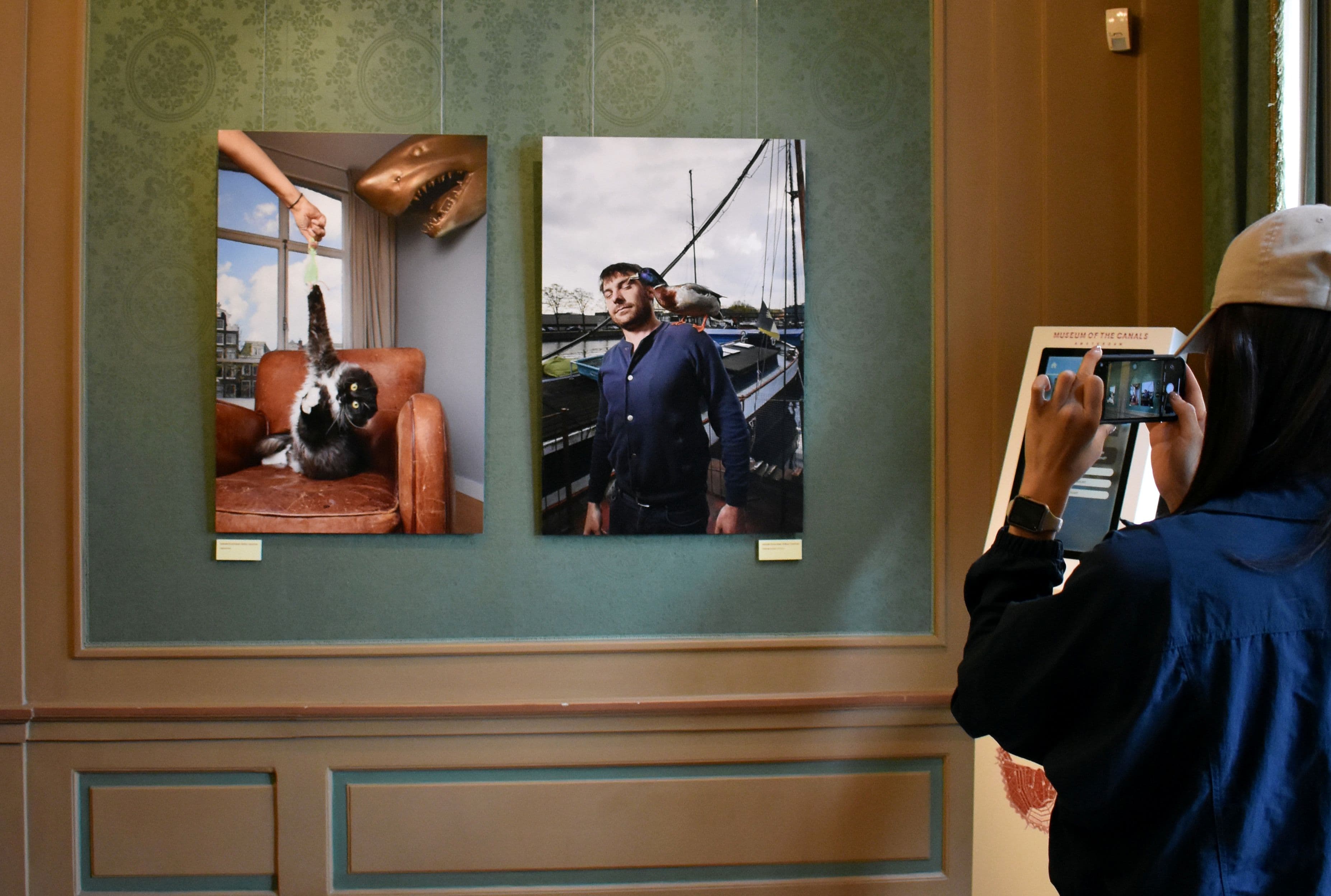 Foto's van Isabella Rozendaal in het Grachtenmuseum