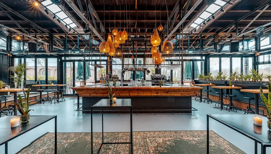 Interior of Westweelde club in Westerpark