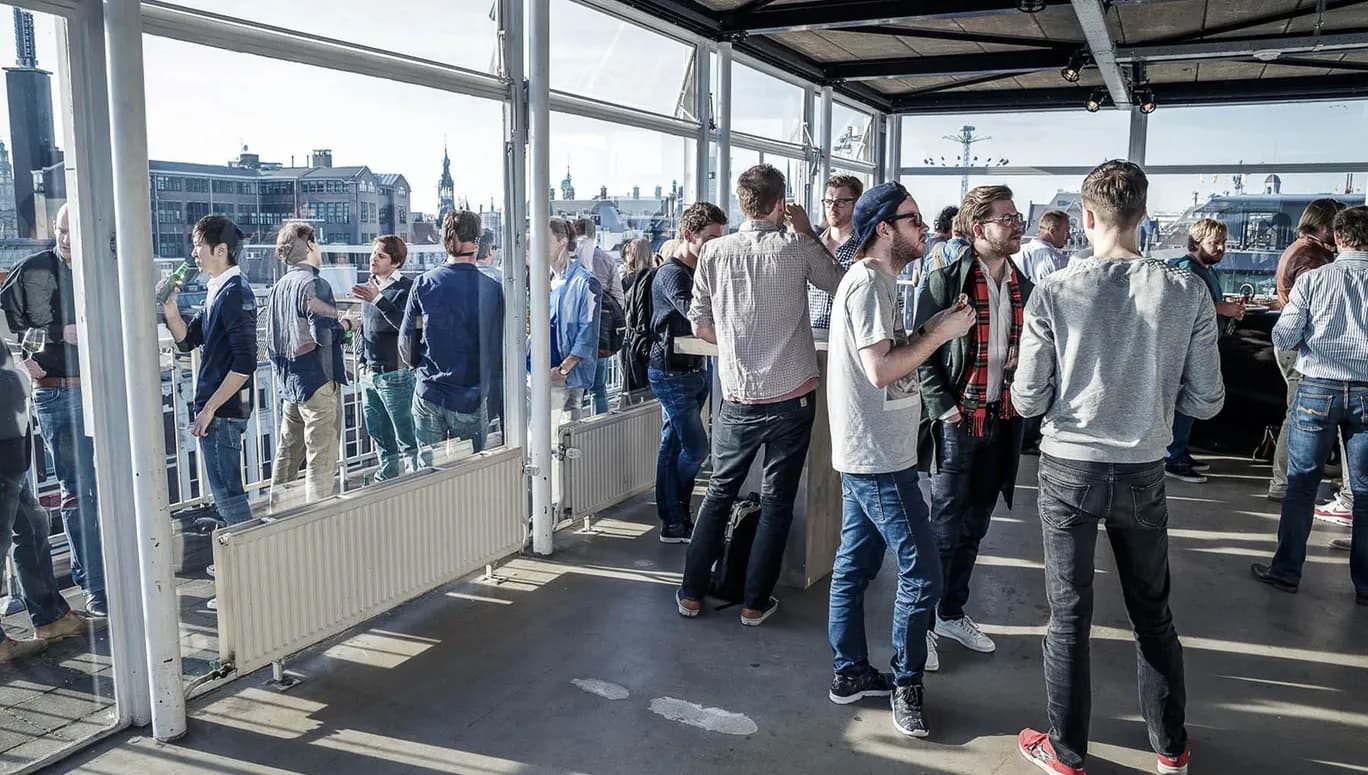 group of young startup founders