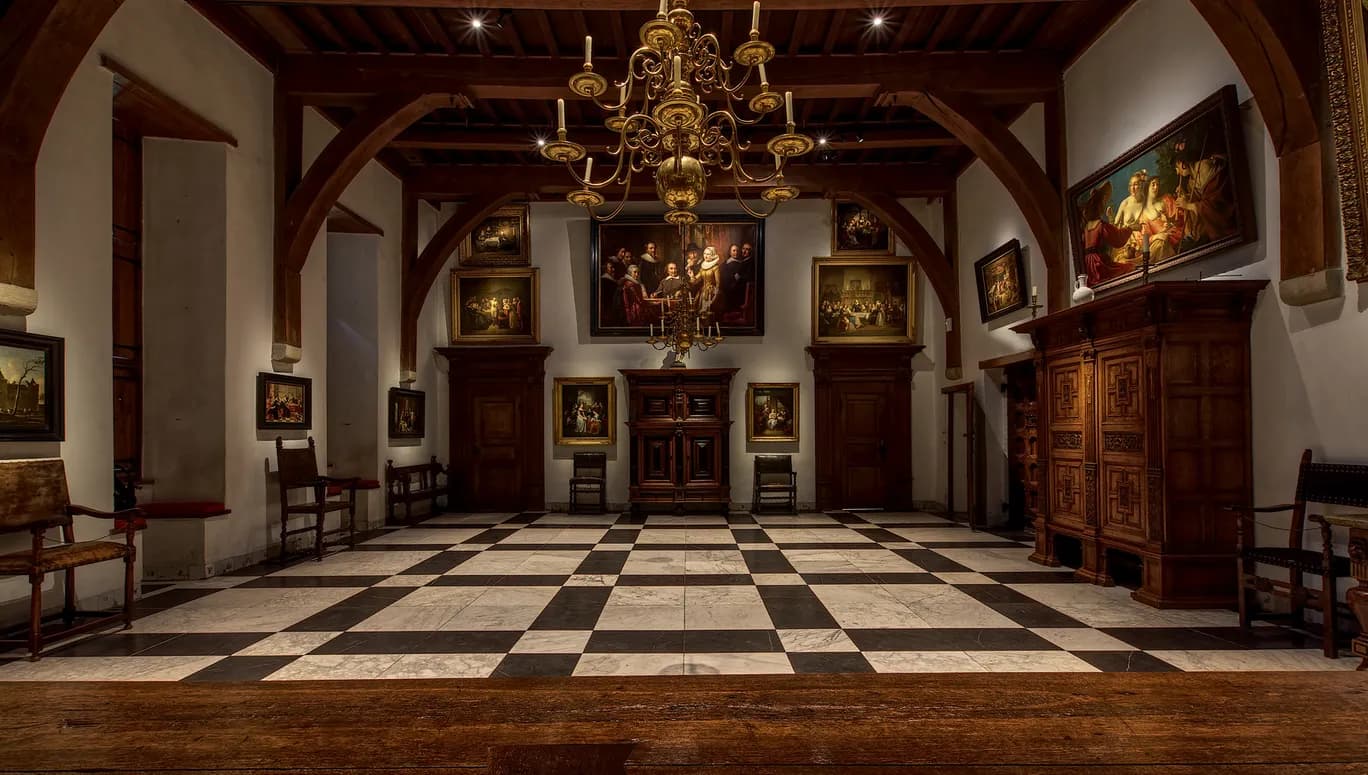 Muiderslot, inside the castle