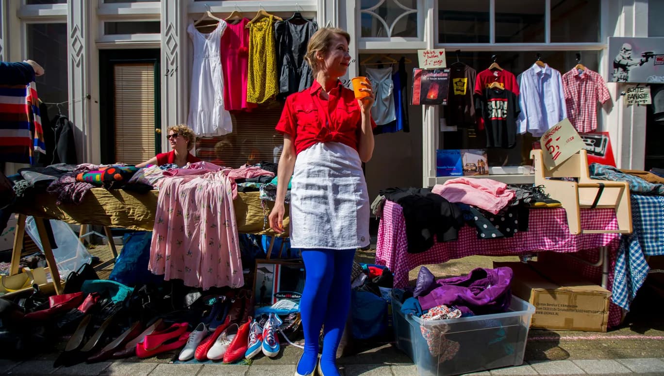First King's Day. Hundreds of thousands celebrate the festival in the capital of the Netherlands.