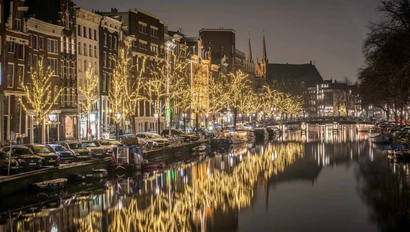 Christmas lights at the Canal 2016