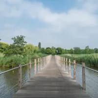 Watergraafsmeer Park Frankendael bridge