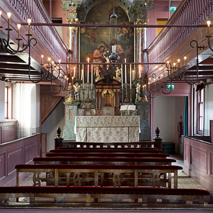 Ons' Lieve Heer op Solder our lord in the attic museum, Oudezijds Voorburgwal.