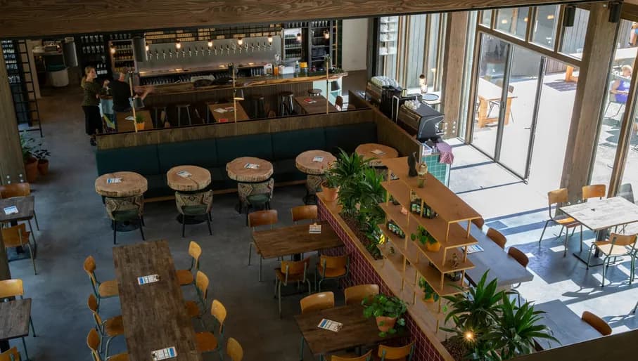 House of Bird interior