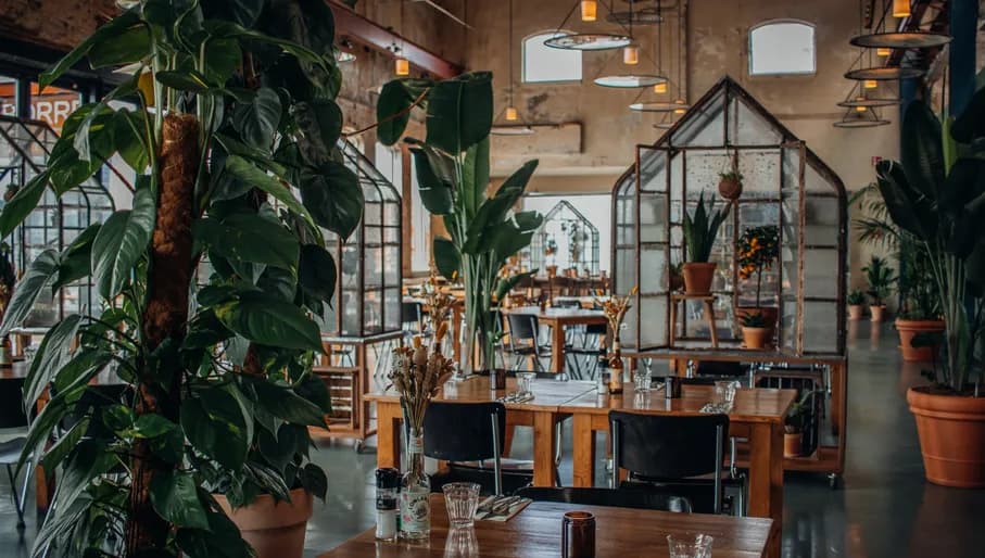 Lowlander Botanical Bar and Restaurant interior