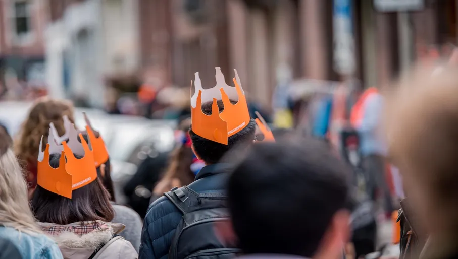 Koningsdag or King's Day is a national holiday in the Kingdom of the Netherlands. Celebrated on 27 April, the date marks the birth of King Willem-Alexander.
Celebrations: Partying, wearing orange costumes, and traditional local gatherings.