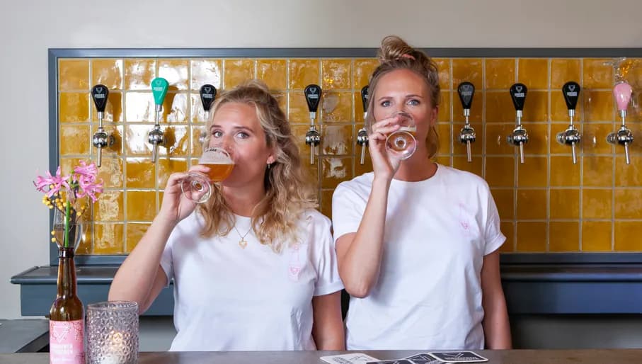 Do en Tessel de Heij van Gebrouwen door vrouwen.