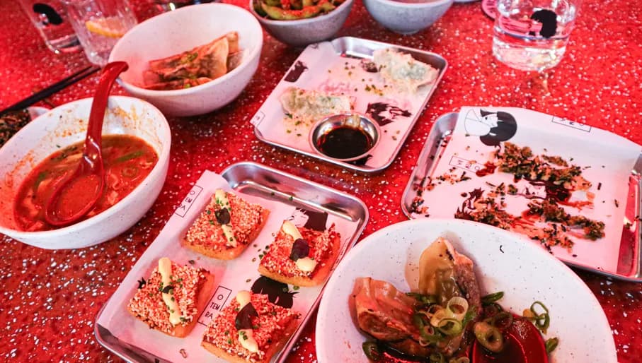 OTEMBA-gyoza signature dishes.