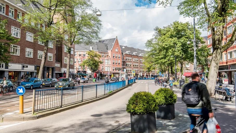 Beethovenstraat shopping street