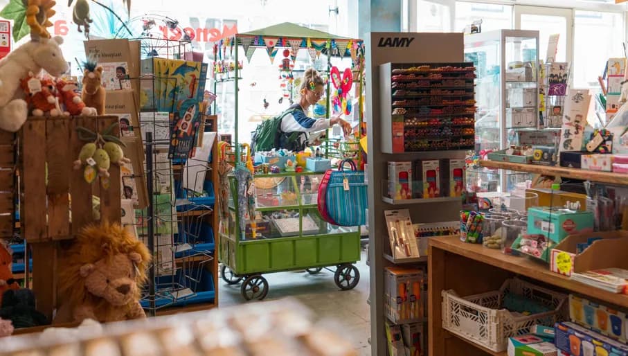 Meneer Paprika in Haarlem.