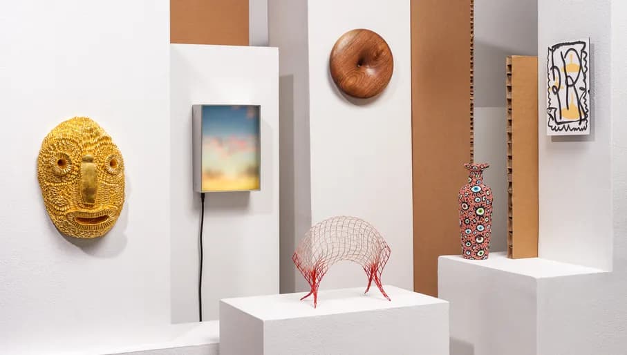 Post Modern Collection Amstelveen, modern colorful artwork exposition