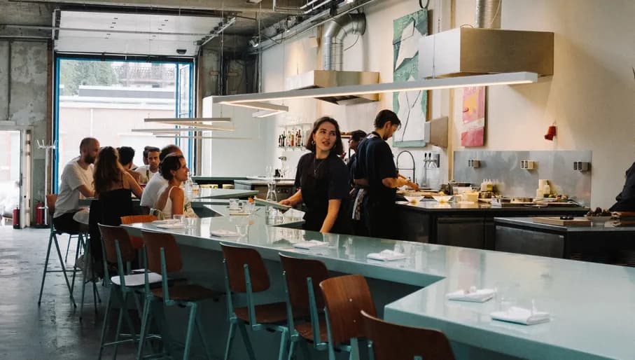 Euro Pizza Restaurant interior